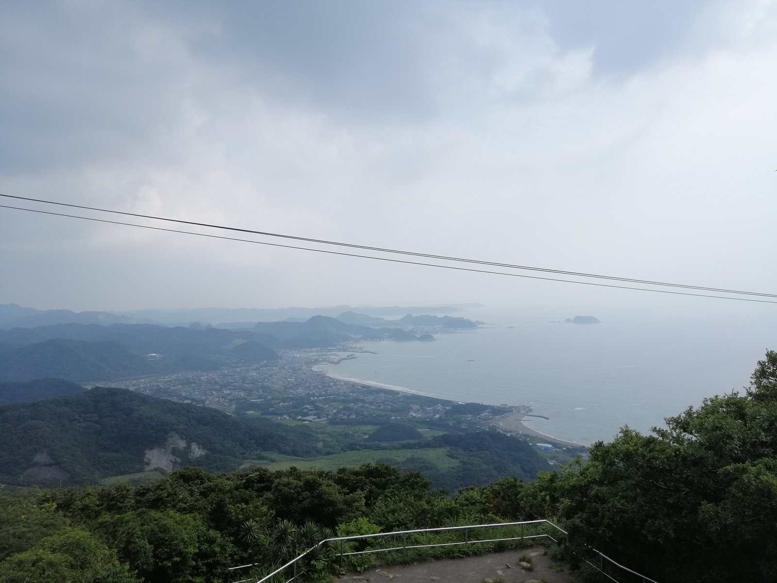 A view from the summit of Nokogiriyama