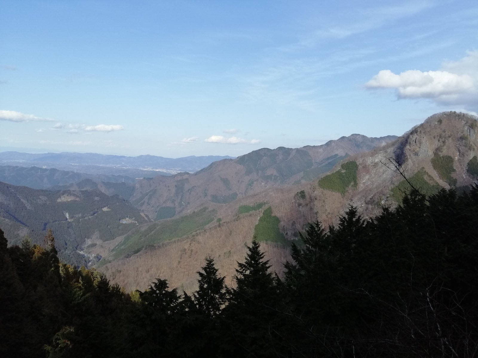 The view from Mitsumine shrine